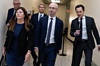 Former Biden aide Ian Sams arrives for House Oversight autopen interview