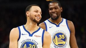 Kevin Durant And Stephen Curry Reunite Sparks Nostalgia Among Fans