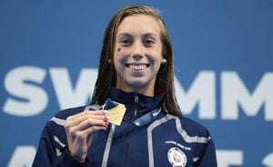 Gretchen Walsh Sets Record At World Aquatics Championships