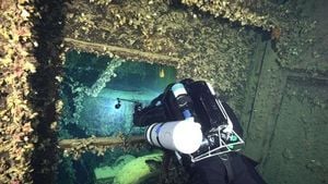 Divers Recover Artifacts From Britannic After Century Underwater