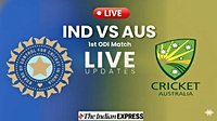 India vs Australia, 1st ODI Highlights: AUS defeat IND by seven wickets (DLS Method) to take 1-0 lead