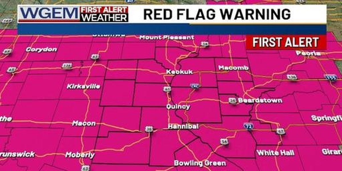 Red Flag Warnings Sweep Colorado And Midwest Amid Heat - Grand Pinnacle ...