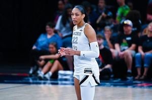 Las Vegas Aces Cement Dynasty As Jackie Young And A’ja Wilson Shine