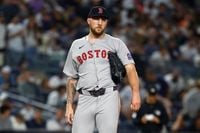 In first taste of rivalry, Garrett Crochet strikes out Aaron Judge three times, Trevor Story drives in five as Red Sox beat Yankees - The Boston Globe