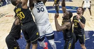 Timberwolves Dominate Warriors To Even Series 1-1