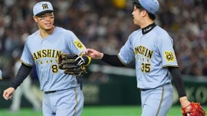 Nakano Shines As Hanshin Tigers Triumph Over Dodgers