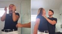 JoJo Siwa breaks down in tears after Chris Hughes accidentally triggers memories