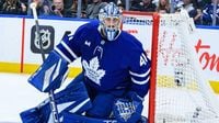 Stolarz leaves Game 1 win in 2nd period for Maple Leafs | NHL.com
