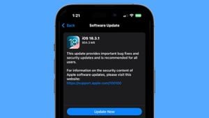 Apple Releases IOS 18.3.1 With Critical Security Fixes