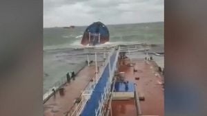 Disaster Strikes As Two Tankers Sink In Kerch Strait