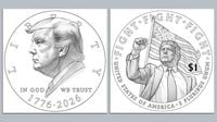 $1 Trump coin: Treasury shares draft design for America's 250th