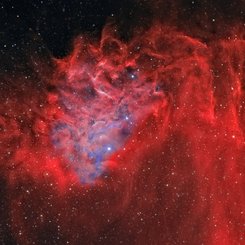 AE Aurigae and the Flaming Star Nebula