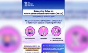 India Launches Nationwide NCD Screening Campaign