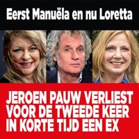 Eerst Manuëla en nu Loretta: Jeroen Pauw verliest voor de tweede keer in korte tijd een ex