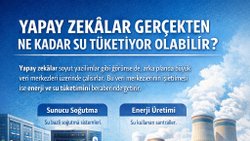 Yapay Zekâlar Gerçekten Ne Kadar Su Tüketiyor Olabilir?