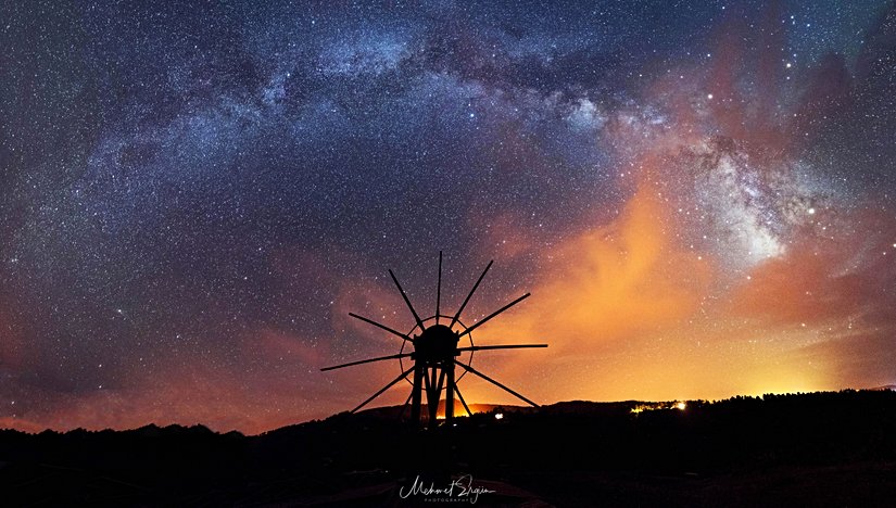 Samanyolu'nun Dünya'dan fotoğrafı...