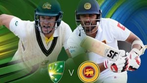 Sri Lanka And Australia Clash In Thrilling Test Series