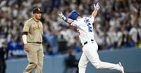 Will Smith pinch-hit walk-off home run ends Dodgers’ battery-powered win over Padres