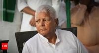 RJD chief Lalu Yadav discharged from Bihar Hospital, to head to AIIMS Delhi as health deteriorates | India News - The Times of India