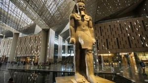 Grand Egyptian Museum Unveils Tutankhamun Treasures In Historic Opening