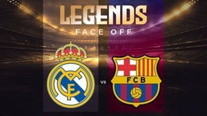 Real Madrid Legends Face Off Against Barcelona Legends In Mumbai