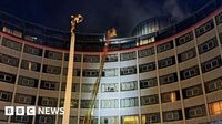 Fire breaks out at BBC's former HQ Television Centre