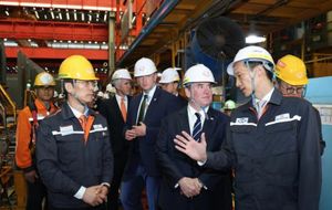 U.S. Navy Secretary Visits South Korea To Boost Shipbuilding Cooperation