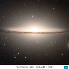 The Sombrero Galaxy from VLT