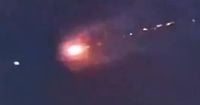China 'intercepts meteor or UFO' as fireball blasts through sky before exploding