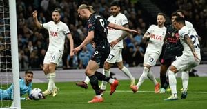 Manchester City Edges Tottenham For Premier League Victory