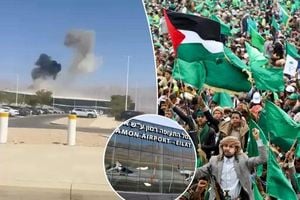 Houthi Drone Strike Hits Israeli Airport Amid Gaza Escalation