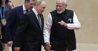 Modi Hails Russia Ties After Putin Meeting, Shrugging Off
