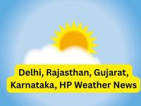 Weather Update: IMD predicts rain in Telangana, Karnataka, Himachal; heat wave in Rajasthan, Gujarat & Madhya Pradesh; issues yellow alert in Delhi