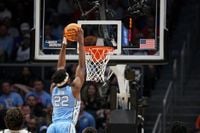 March Madness: Davis perfect on six 3s as North Carolina routs San Diego State 95-68 in First Four