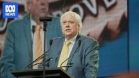 Clive Palmer's party launch, Bob Katter takes aim at Coles and Woolies — as it happened