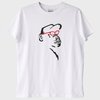 "Cool Chimp with Red Glasses" T-Shirt