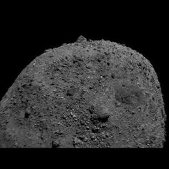 Descending Toward Asteroid Bennu