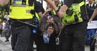 Police arrest 400 at London protest supporting banned pro-Palestinian group