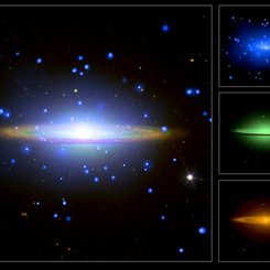 Sombrero Galaxy Across the Spectrum