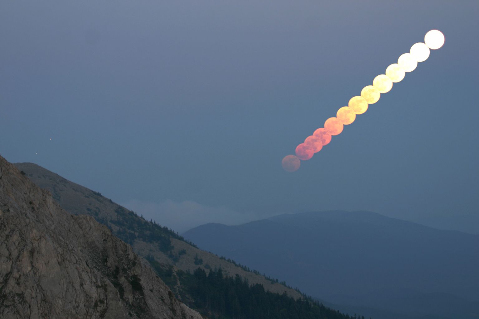 Great Mountain Moonrise