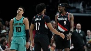 Trail Blazers Soar To Record Victory Over Hornets