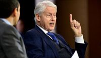 Bill Clinton seen leaving airport with defibrillator, sparking health fears