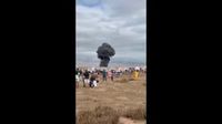 Pilot dies after plane crashes at air show in South Africa