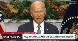 Biden Calls Assad's Ouster A Historic Justice