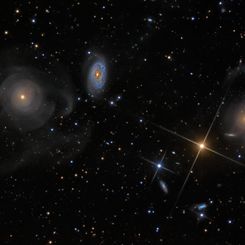 Shell Galaxies in Pisces