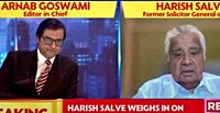 130th Constitutional Amendment: Top Jurist Harish Salve Exclusive With Arnab (Transcript)