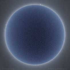 Blue Sun Bristling