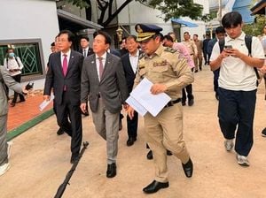 South Korean Lawmakers Investigate Cambodia Scam Site