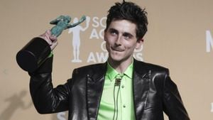 Timothée Chalamet Wins SAG Award For Best Actor