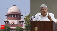 What is Article 142? Why VP Jagdeep Dhankhar called it a 'nuclear missile' | India News - The Times of India